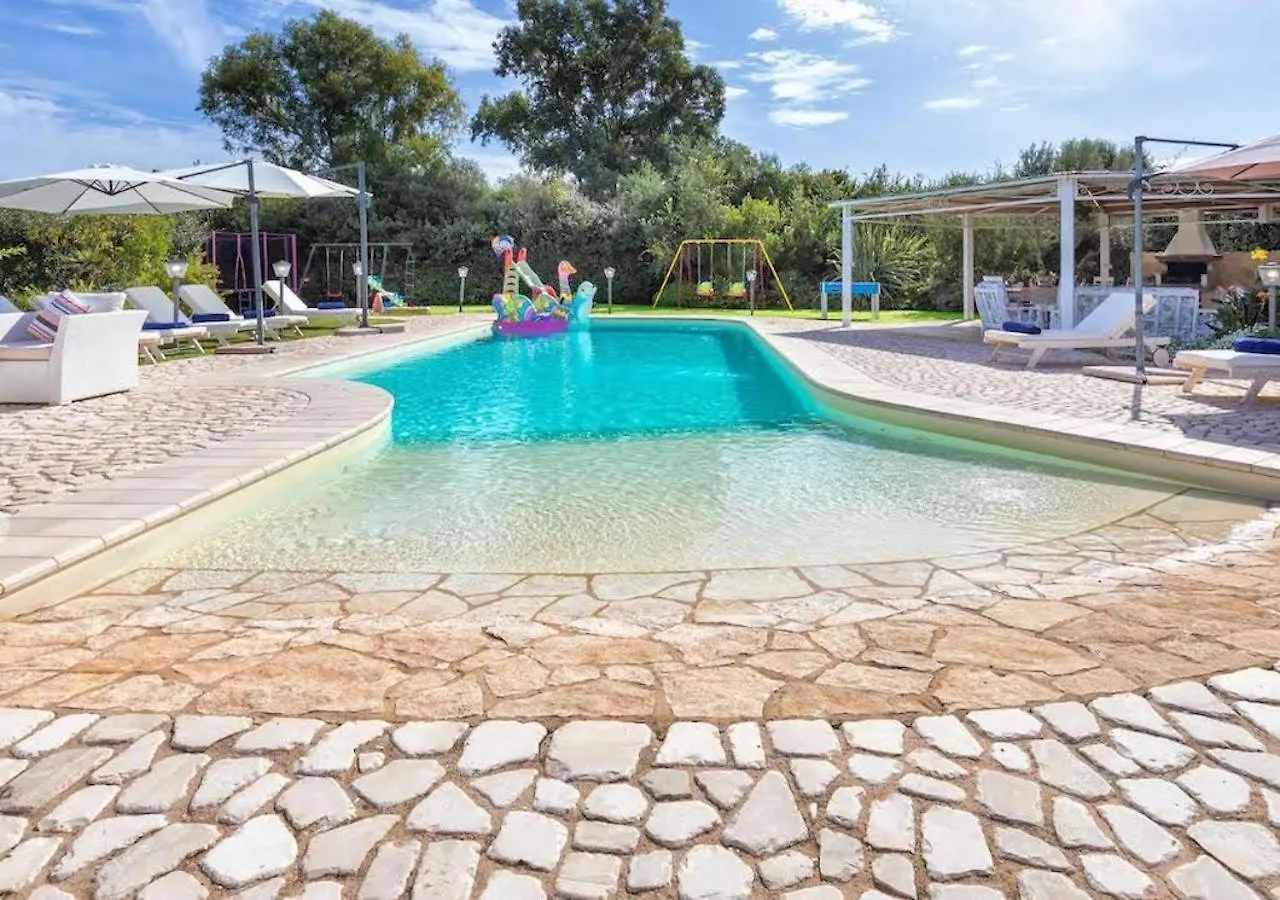 Villa Dolores , With A Spectacular Swimming Pool With Hydromassage And A Big Garden For The Children - Iun S3325 Alguer 0*,  Italia