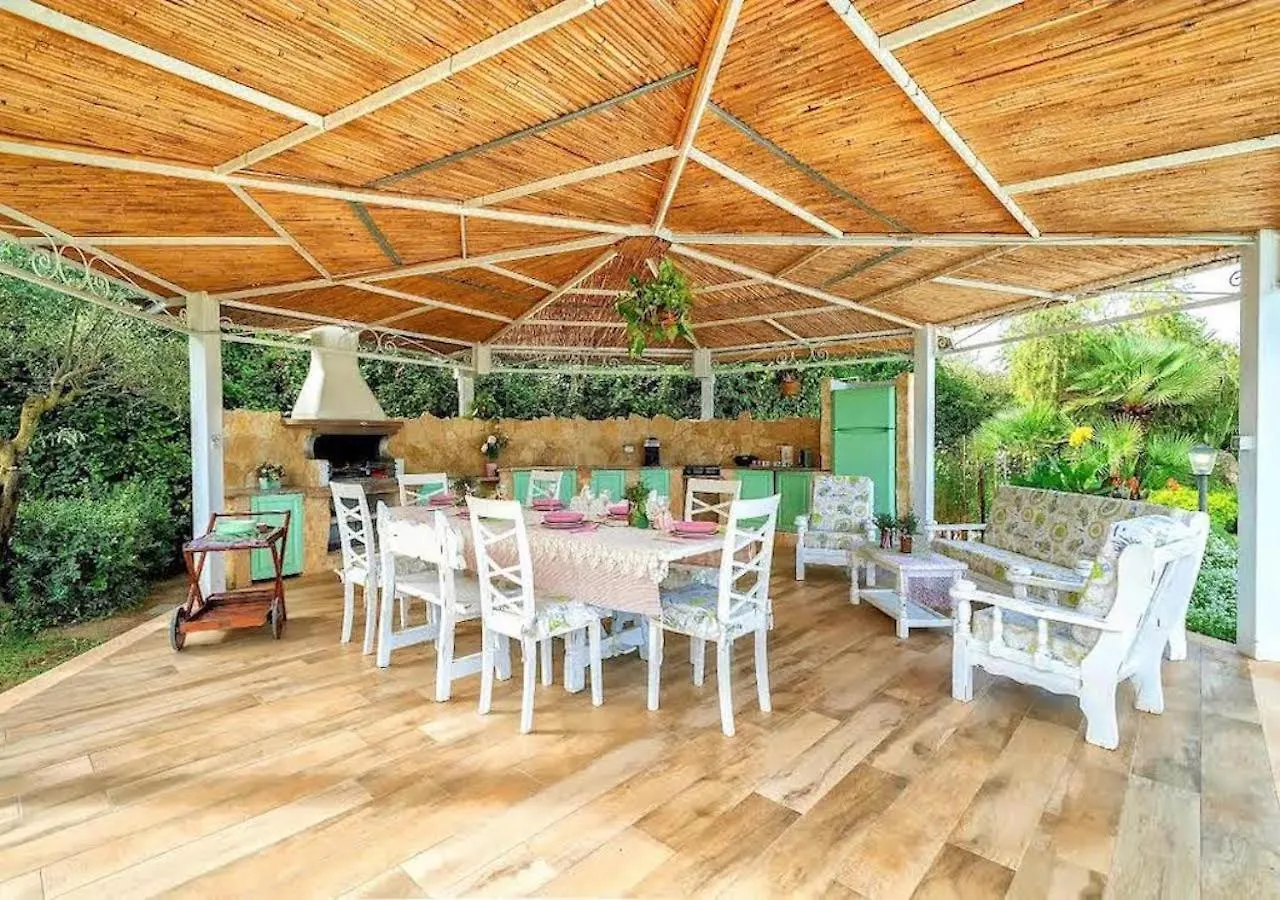 Villa Dolores , With A Spectacular Swimming Pool With Hydromassage And A Big Garden For The Children - Iun S3325 Alguer 0*,